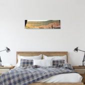 Panoramisch uitzicht van Mars Canvas Afdruk (Insitu (Slaapkamer))