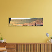 Panoramisch uitzicht van Mars Canvas Afdruk (Insitu (Woonkamer))
