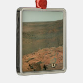 Panoramisch uitzicht van Mars Metalen Ornament (Rechts)