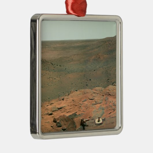 Panoramisch uitzicht van Mars Metalen Ornament (Rechts)