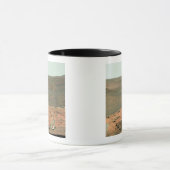 Panoramisch uitzicht van Mars Mok (Midden)