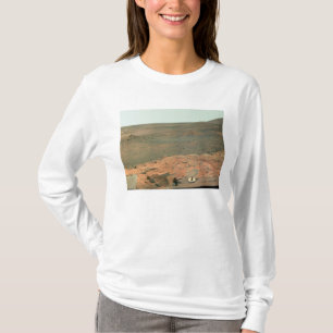 Panoramisch uitzicht van Mars T-shirt