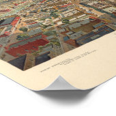 Panoramisch uitzicht van Milwaukee Poster (Hoek)