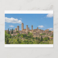 Panoramisch uitzicht van San Gimignano Tuscany Ita