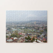 Panoramisch uitzicht van Tbilisi, hoofdstad van Ge Legpuzzel (Horizontaal)