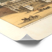 Panoramisch uitzicht van Washington DC Poster (Hoek)