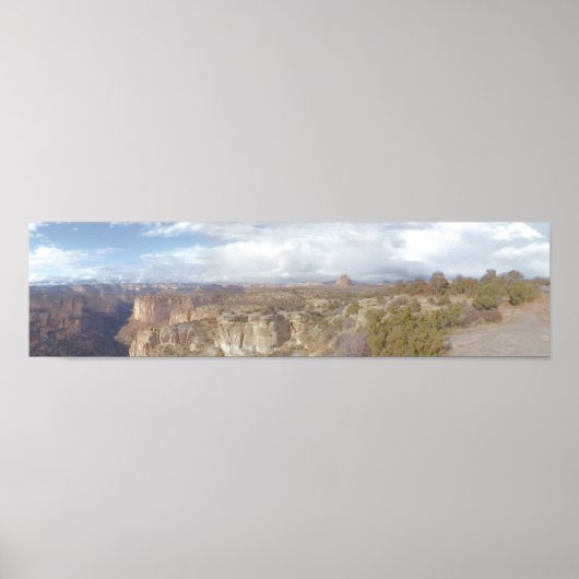 Panoramisch - Utah-woestijn Poster (Voorkant)