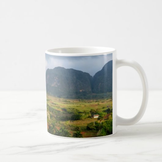Panoramisch valleilandschap, Cuba Koffiemok (Rechts)