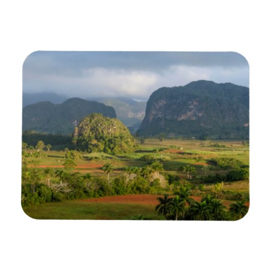 Panoramisch valleilandschap, Cuba Magneet (Horizontaal)
