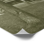  panoramisch van Kelleys Island W Lakeshore Dr. Poster (Hoek)