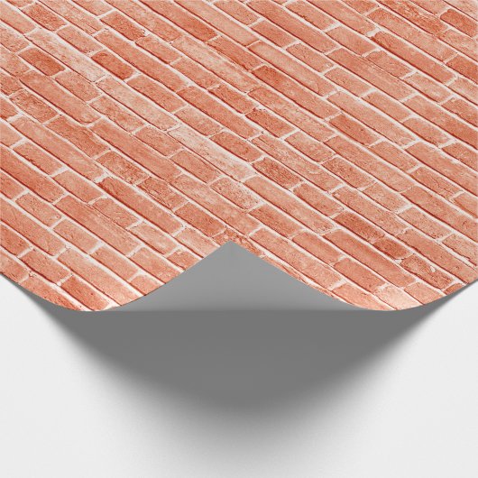 Panoramische achtergrond van een brede oude rode b cadeaupapier (Hoek)