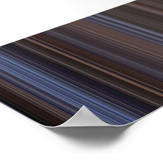 Panoramische filmbarcode bovenaan Pistool Poster (Hoek)