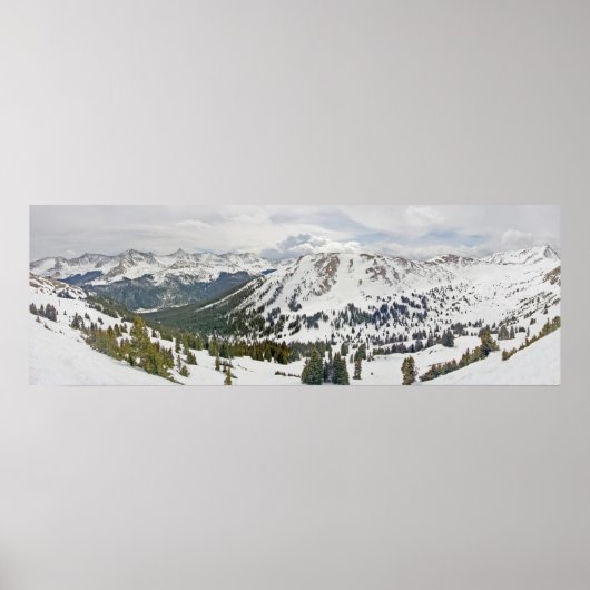 Panoramische foto - Koperberg, Colorado Poster (Voorkant)