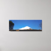 Panoramische foto van de berg Fuji © Canvas Afdruk (Voorkant)