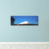 Panoramische foto van de berg Fuji © Canvas Afdruk (Insitu (Houten vloer))