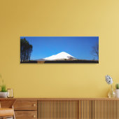 Panoramische foto van de berg Fuji © Canvas Afdruk (Insitu (Woonkamer))