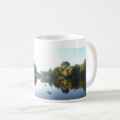 Panoramische herfstbomen op de Mok van de Koffie v (Voorkant rechts)