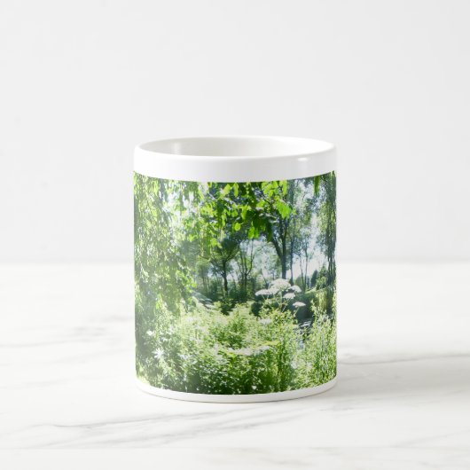 Panoramische Mok van de Coffee van het Ontsonnepar (Center)