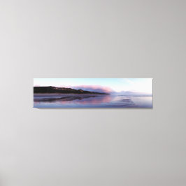 Panoramische Oceaan Zonsondergang Canvas Kunst