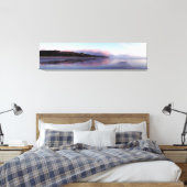 Panoramische Oceaan Zonsondergang Canvas Kunst (Insitu (Slaapkamer))