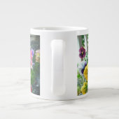 Panoramische Pansies Specialty Mok (Achterkant)