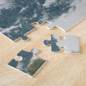 Panoramische planeet Aarde en de VS. 2 Legpuzzel (Zijkant)