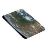 Panoramische planeet Aarde en de VS. 2 Magneet (Rechterzijde)
