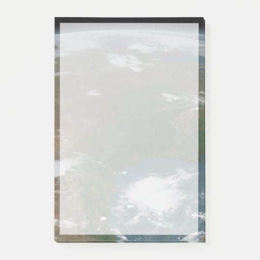 Panoramische planeet Aarde en de VS. 2 Post-it® Notes (Voorkant)