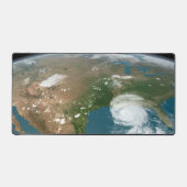 Panoramische planeet Aarde en de VS. Bureaumat (Voorkant)