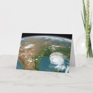 Panoramische planeet Aarde en de VS. Kaart