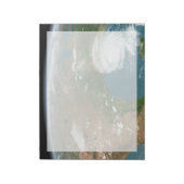 Panoramische planeet Aarde en de VS. Notitieblok (Linkerzijde)