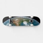 Panoramische planeet Aarde en de VS. Persoonlijk Skateboard (Horizontaal)