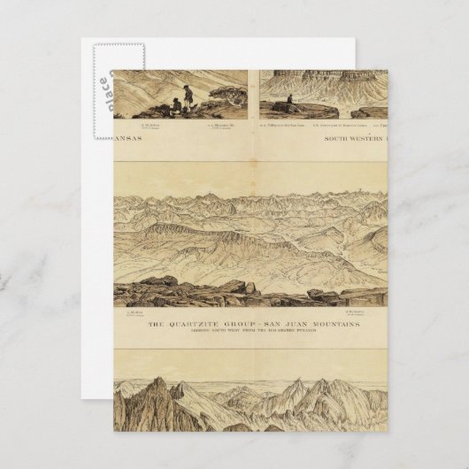 Panoramische Uitzichten Briefkaart (Voorkant / Achterkant)