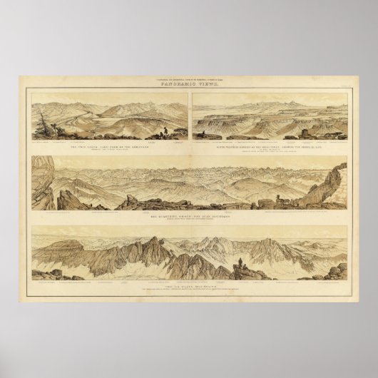 Panoramische Uitzichten Poster (Voorkant)