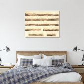 Panoramische Uitzichten van de onderlegger Canvas Afdruk (Insitu (Slaapkamer))