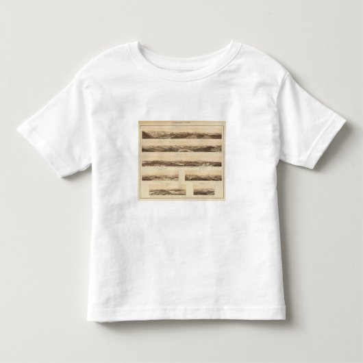 Panoramische Uitzichten van de onderlegger Kinder Shirts (Voorkant)