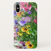 Panoramische viooltjes Case-Mate iPhone case (Achterkant)