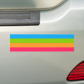 Panoromantic Pride Bumpersticker (Op auto)