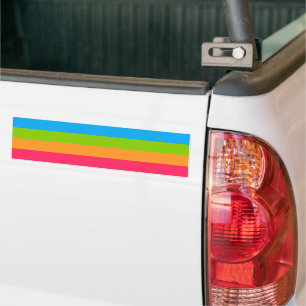 Panoromantic Pride Bumpersticker