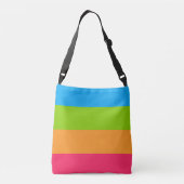 Panoromantische Pride-vlag Crossbody Tas (Achterkant)