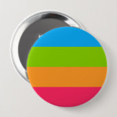 Panoromantische Pride-vlag Ronde Button 4,0 Cm (Voorkant /achterkant)