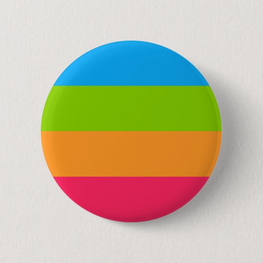 Panoromantische Pride-vlag Ronde Button 5,7 Cm (Voorkant)