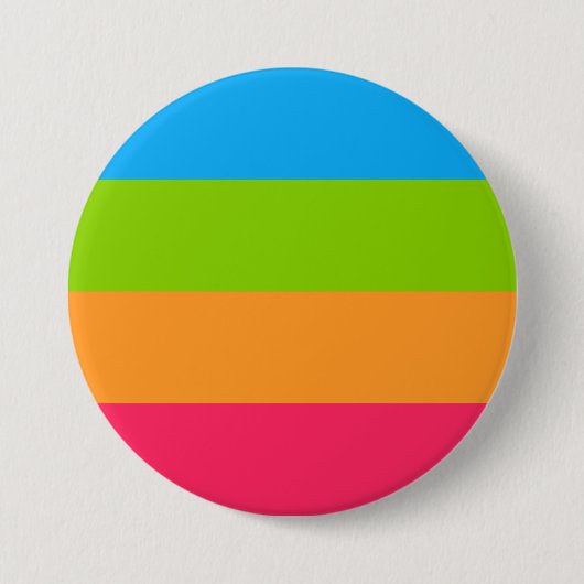 Panoromantische Pride-vlag Ronde Button 7,6 Cm (Voorkant)