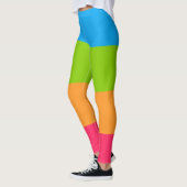 Panoromantische Pridevlag Leggings (Links)
