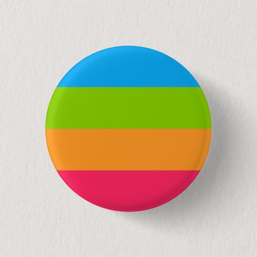 Panoromantische Pridevlag Ronde Button 3,2 Cm (Voorkant)