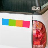 Panoromantische trots bumpersticker (Op Truck)