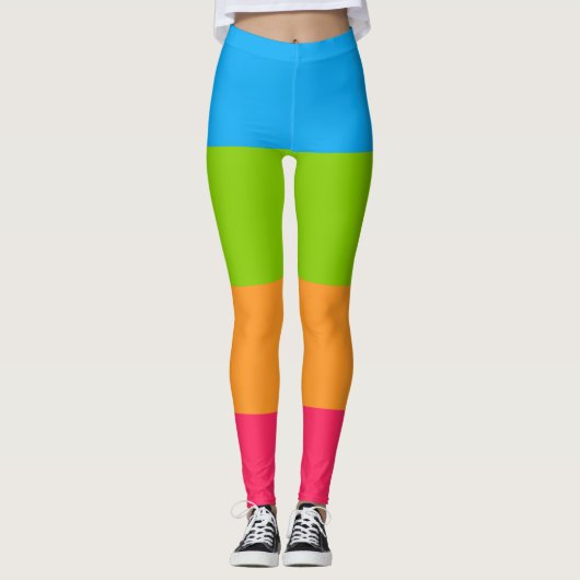 Panoromantische trots leggings (Voorkant)