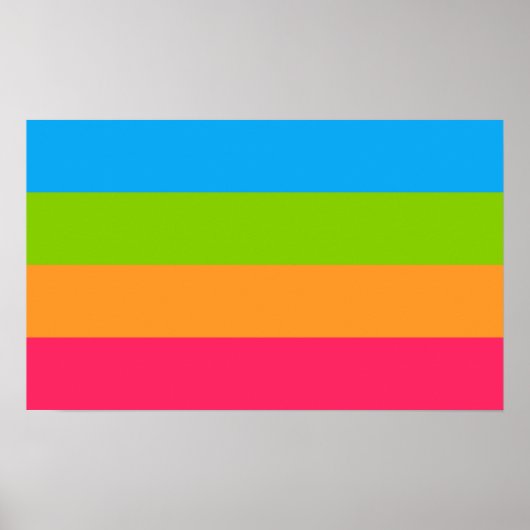 Panoromantische trots poster (Voorkant)