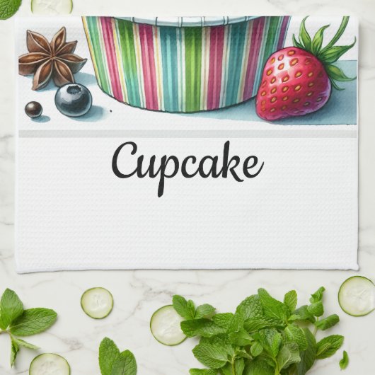 Paños de Cocina Cupcake Theedoek (Gevouwen)