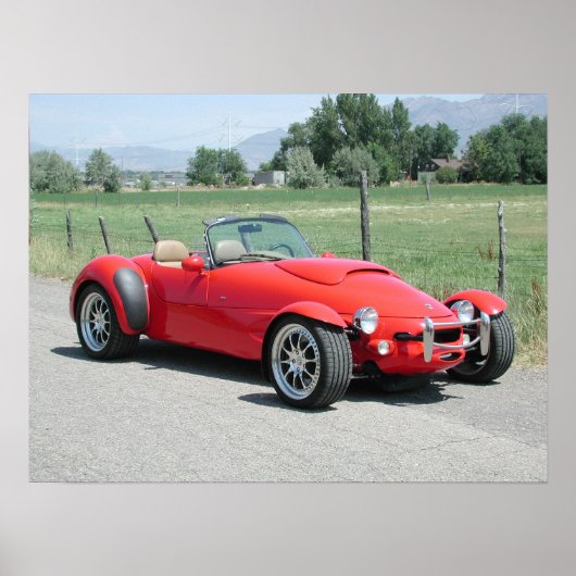 Panoz AIV Roadster Poster (Voorkant)